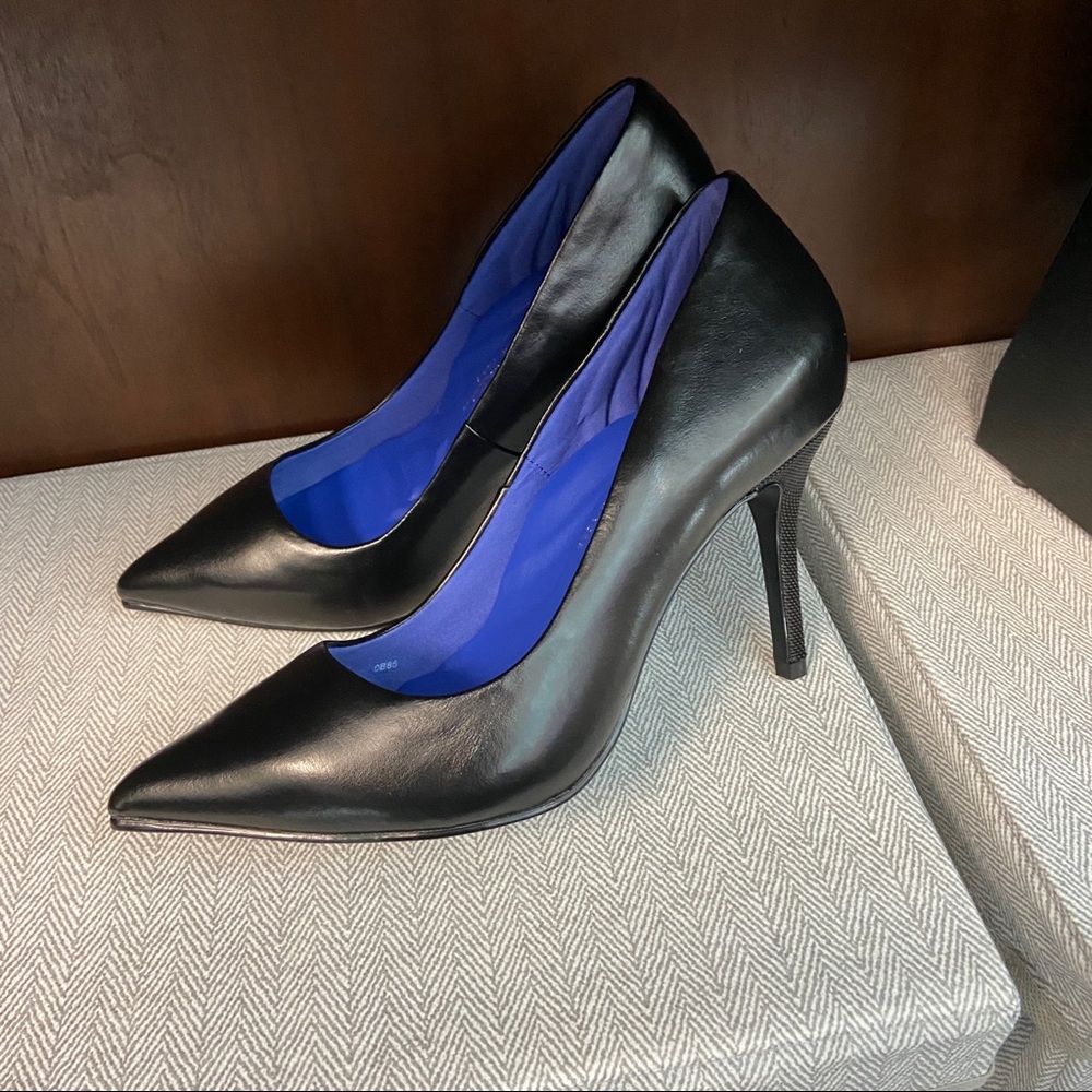 Antonia Saint Pumps NY Victoria High Heels 2.0 BLK Size 8.5 - worn once
